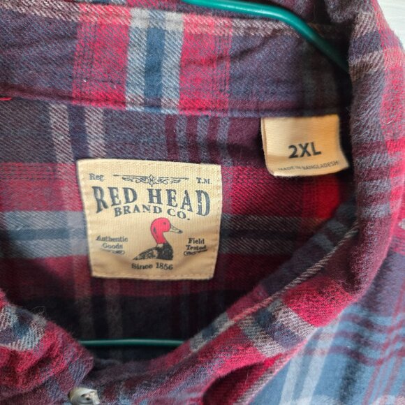 Red Head Brand Co. Vintage Flannel Shirt - Picture 2 of 6